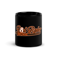 Load image into Gallery viewer, L8d Ryder Browns Black Glossy Mug