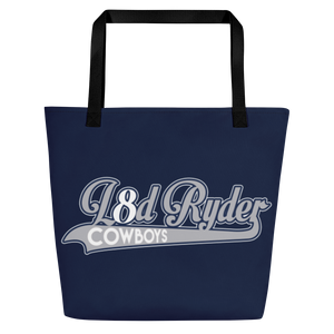 L8d Ryder Cowboys Tote Bag