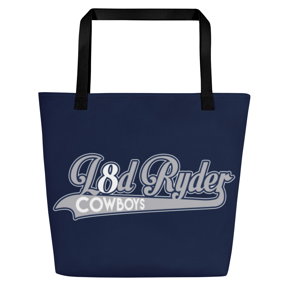 L8d Ryder Cowboys Tote Bag