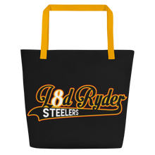 Load image into Gallery viewer, L8d Ryder Steelers Large Tote Bag

