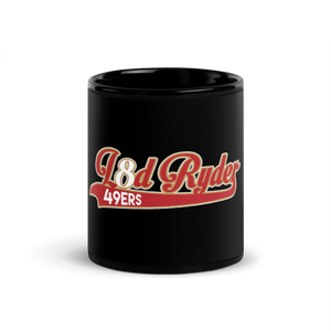 L8d Ryder 49ers Black Glossy Mug