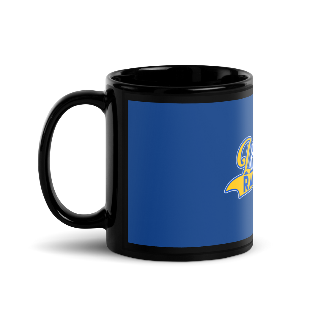 L8d Ryder Rams Black Glossy Mug