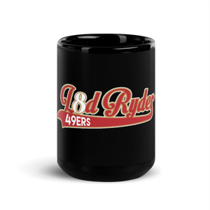 L8d Ryder 49ers Black Glossy Mug