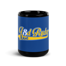 Load image into Gallery viewer, L8d Ryder Rams Black Glossy Mug
