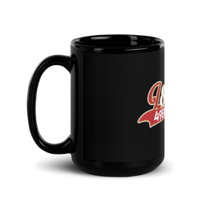 L8d Ryder 49ers Black Glossy Mug