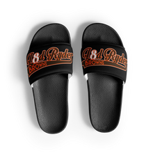 Load image into Gallery viewer, L8d Ryder Browns Women&#39;s slides
