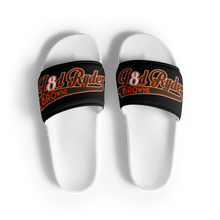 Load image into Gallery viewer, L8d Ryder Browns Women&#39;s slides
